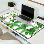Marvelling In Mauve Botanical Illustration Desk Mat Gallery Image 2