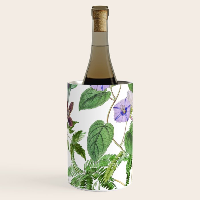 Marvelling In Mauve Botanical Illustration Wine Chiller Gallery Image 1