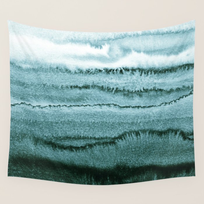 WITHIN THE TIDES SUMMER MINT by Monika Strigel Wall Tapestry Gallery Image 1