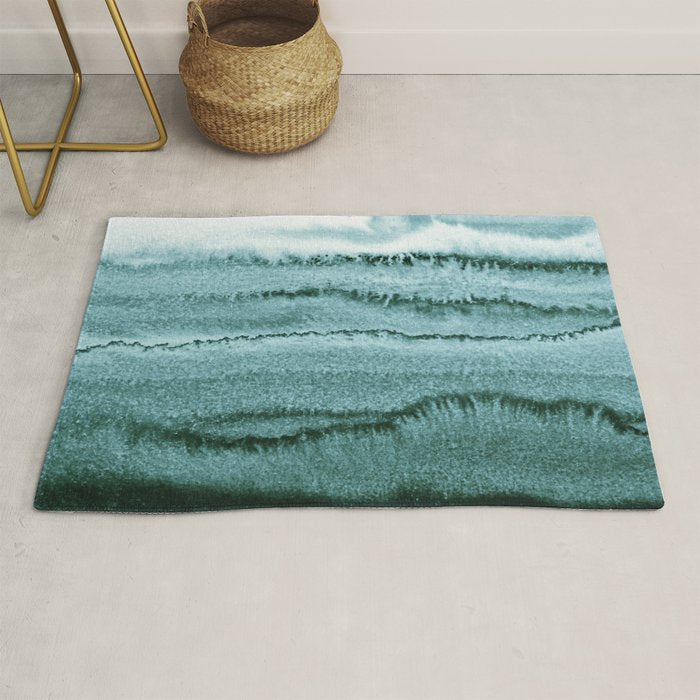 WITHIN THE TIDES SUMMER MINT by Monika Strigel Rug Gallery Image 1