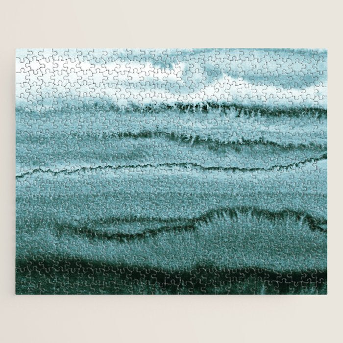 WITHIN THE TIDES SUMMER MINT by Monika Strigel Jigsaw Puzzle Gallery Image 1
