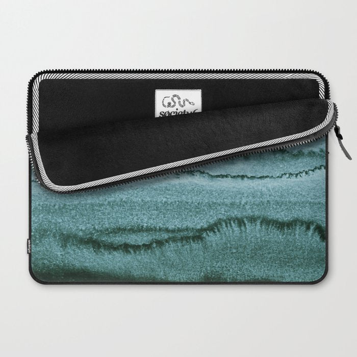WITHIN THE TIDES SUMMER MINT by Monika Strigel Laptop Sleeve Gallery Image 2