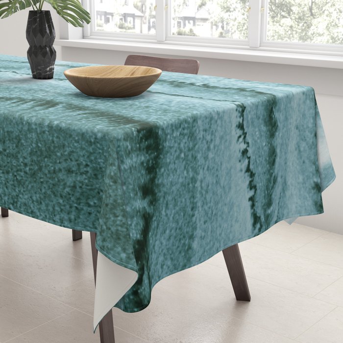 WITHIN THE TIDES SUMMER MINT by Monika Strigel Tablecloth Gallery Image 3