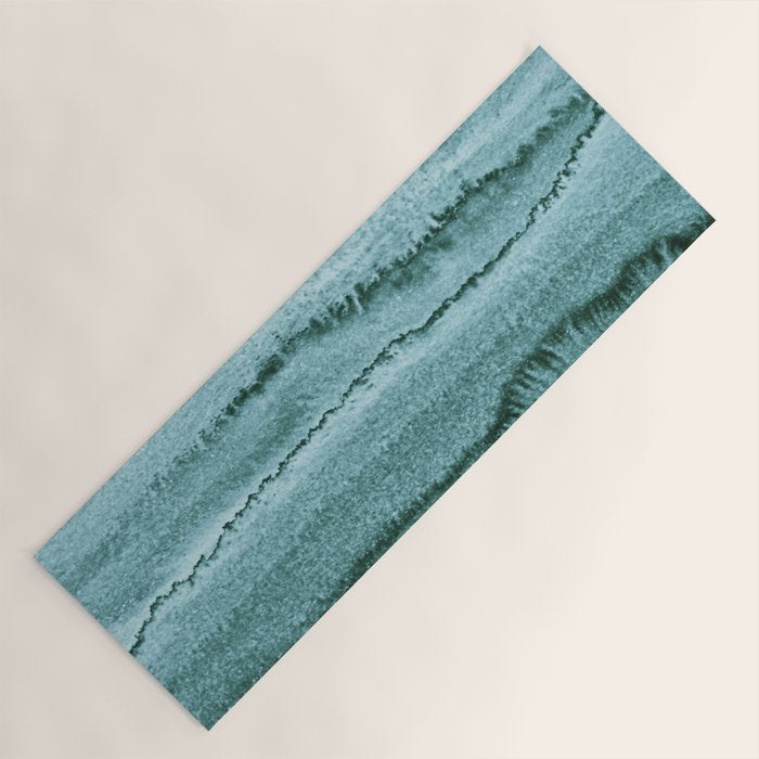 WITHIN THE TIDES SUMMER MINT by Monika Strigel Yoga Mat Gallery Image 1