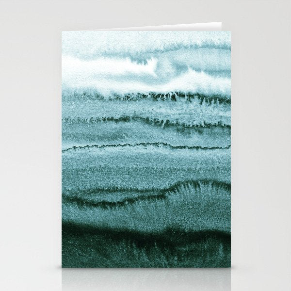 WITHIN THE TIDES SUMMER MINT by Monika Strigel Stationery Card Gallery Image 2