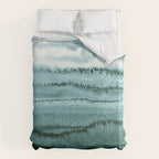 WITHIN THE TIDES SUMMER MINT by Monika Strigel Duvet Cover Gallery Image 6