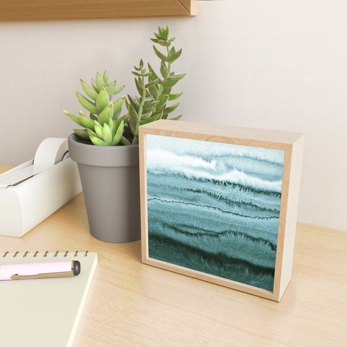 WITHIN THE TIDES SUMMER MINT by Monika Strigel Mini Art Print Gallery Image 2
