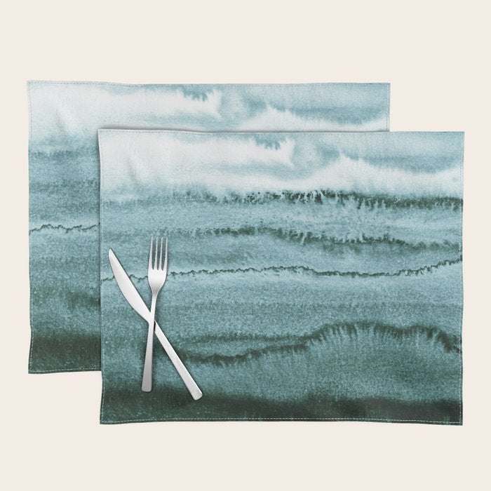 WITHIN THE TIDES SUMMER MINT by Monika Strigel Placemat Gallery Image 1