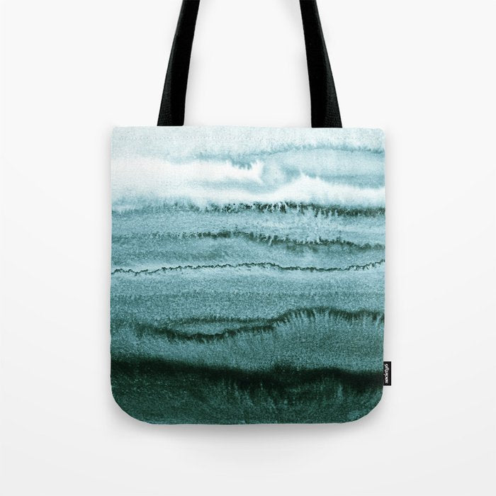WITHIN THE TIDES SUMMER MINT by Monika Strigel Tote Bag Gallery Image 1
