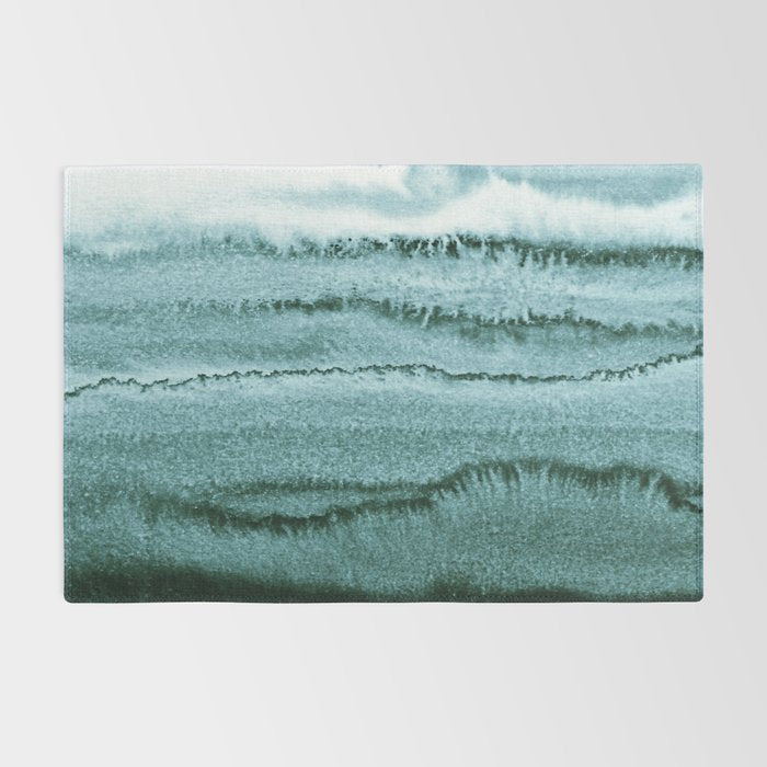 WITHIN THE TIDES SUMMER MINT by Monika Strigel Rug Gallery Image 2