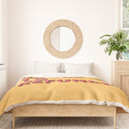 I am yours no refunds - typography Duvet Cover Gallery Image 3
