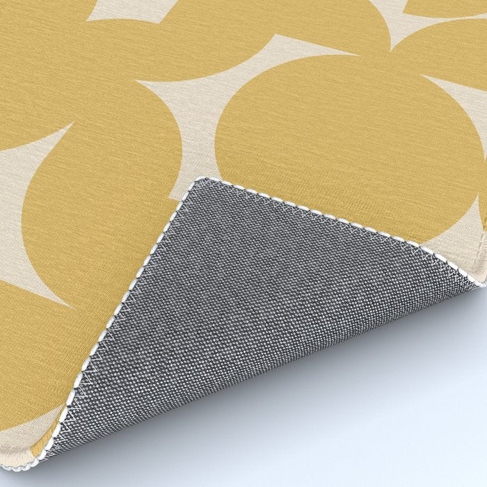 Contemporary Geometric Shapes - Orange Rug Gallery Image 4