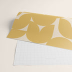 Contemporary Geometric Shapes - Orange Wrapping Paper Gallery Image 2