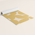 Contemporary Geometric Shapes - Orange Yoga Mat Gallery Image 2