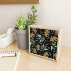 Fall of fall leaves dark Mini Art Print Gallery Image 2