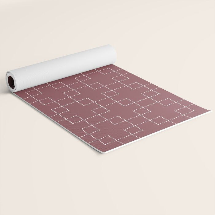 Embrace (Berry) Yoga Mat Gallery Image 2