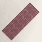 Embrace (Berry) Yoga Mat Gallery Image 1