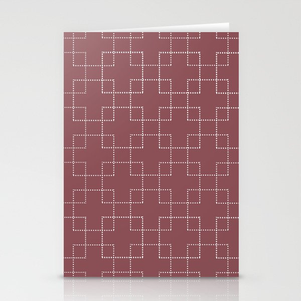 Embrace (Berry) Stationery Card Gallery Image 2