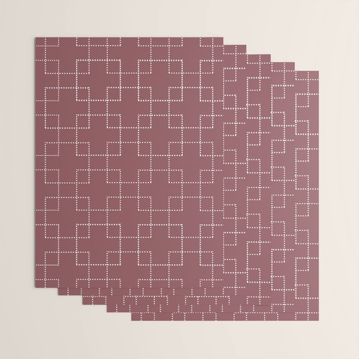 Embrace (Berry) Wrapping Paper Gallery Image 3