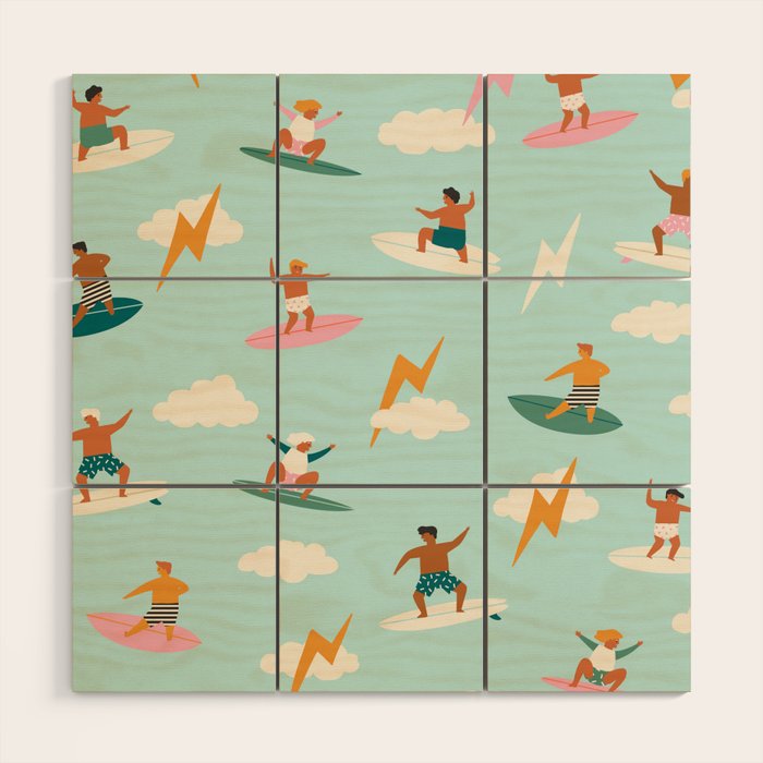 Just boys Wood Wall Art Gallery Image 1