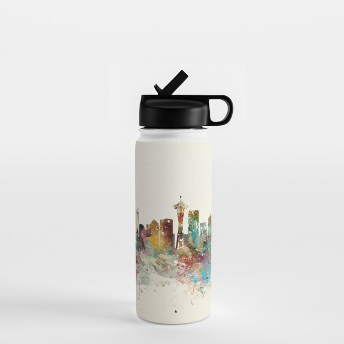 seattle skyline Water Bottle Gallery Image 1