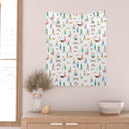 Walking Our Dogs Wall Tapestry Gallery Image 2