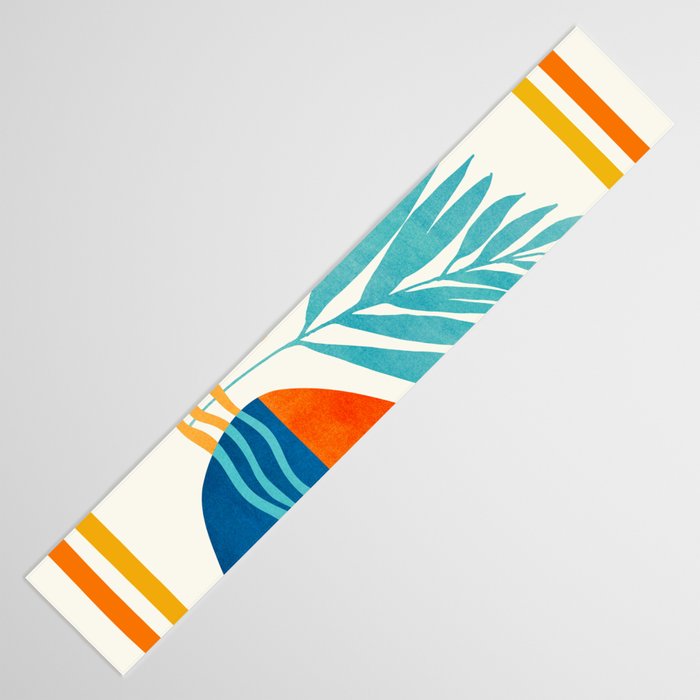 Modern Pop Abstract Landscape Table Runner Gallery Image 3