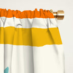 Modern Pop Abstract Landscape Window Curtain Gallery Image 2