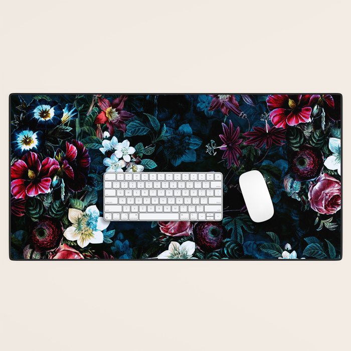 NIGHT GARDEN XI Desk Mat