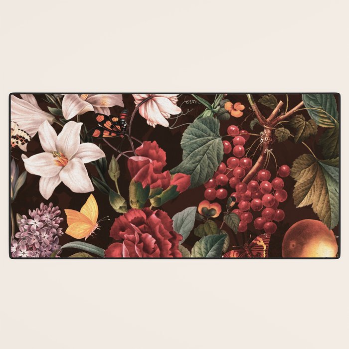 Autumn Winter Flowers VII Desk Mat Gallery Image 3