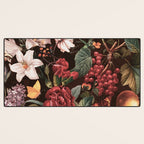 Autumn Winter Flowers VII Desk Mat Gallery Image 3
