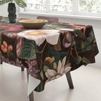 Autumn Winter Flowers VII Tablecloth Gallery Image 3