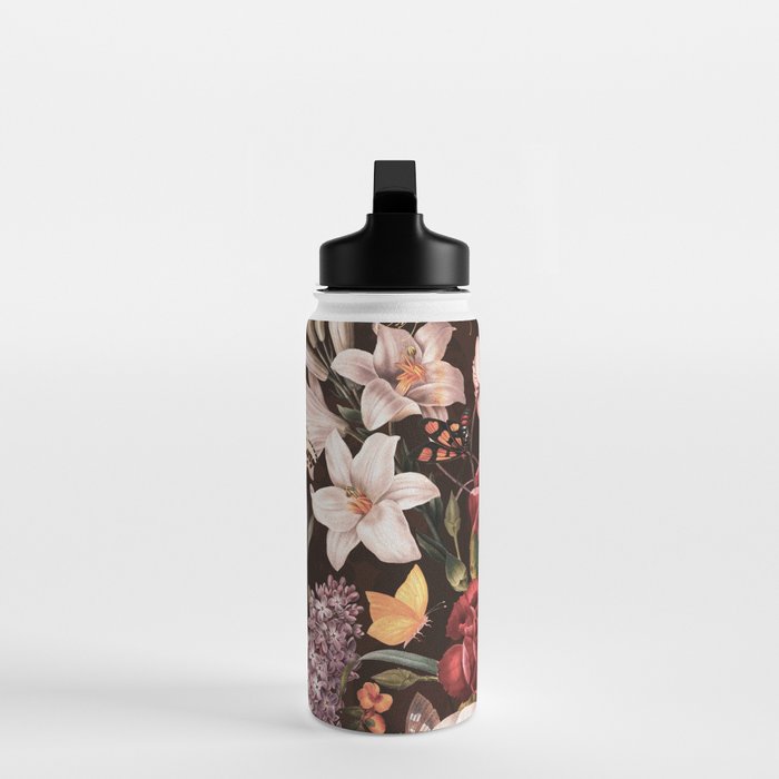 Autumn Winter Flowers VII Water Bottle Gallery Image 3