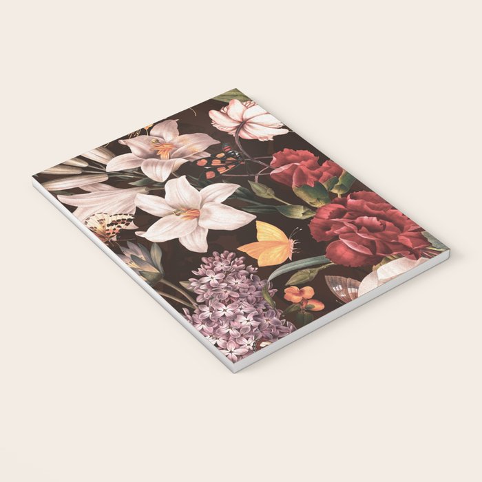 Autumn Winter Flowers VII Notebook Gallery Image 3