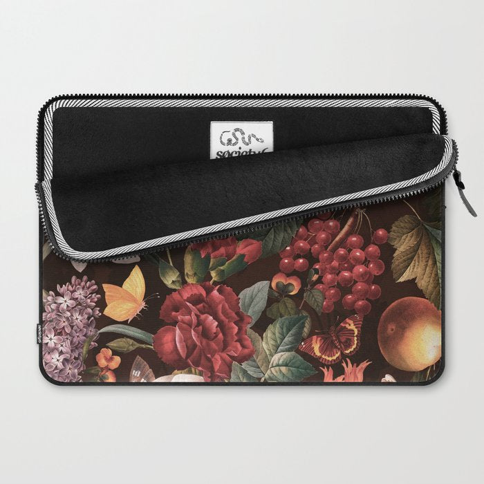 Autumn Winter Flowers VII Laptop Sleeve Gallery Image 2