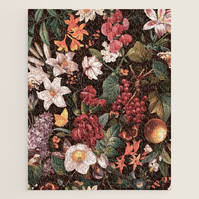 Autumn Winter Flowers VII Jigsaw Puzzle Gallery Image 1