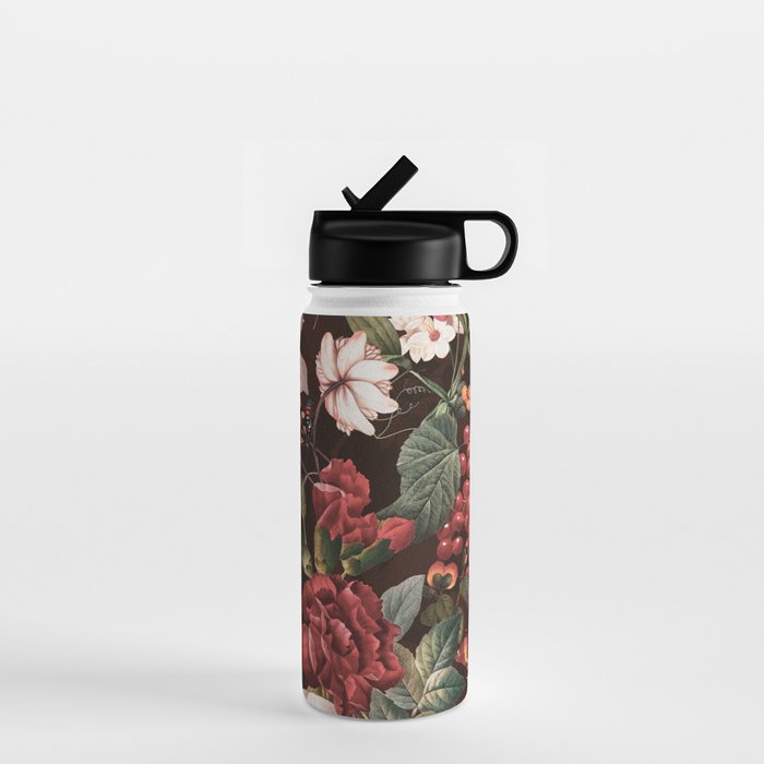 Autumn Winter Flowers VII Water Bottle Gallery Image 1