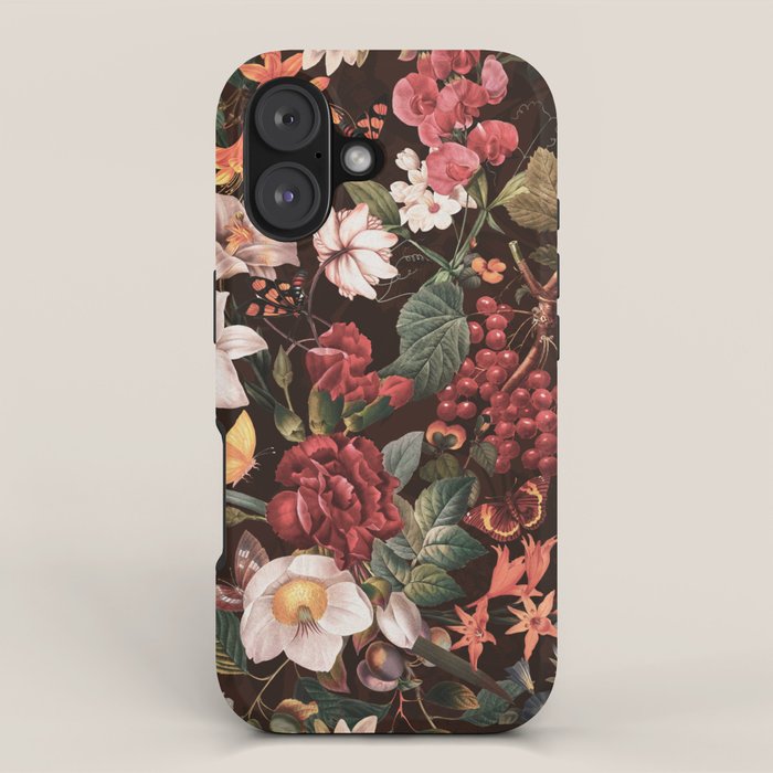 Autumn Winter Flowers VII iPhone Case Gallery Image 1