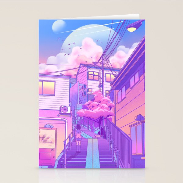 City Pop Tokyo Stationery Card Gallery Image 2