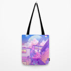 City Pop Tokyo Tote Bag Gallery Image 2