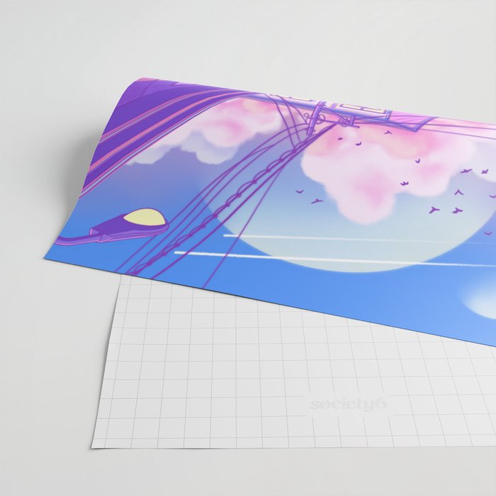 City Pop Tokyo Wrapping Paper Gallery Image 2