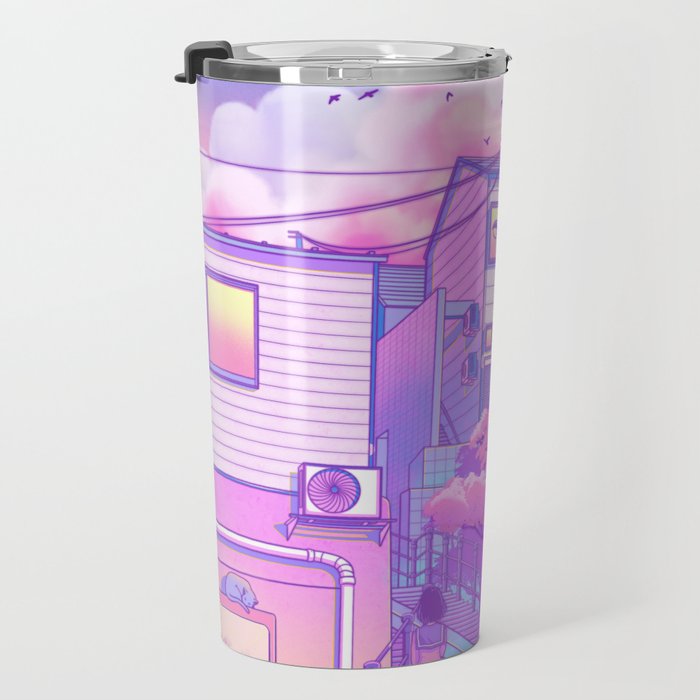 City Pop Tokyo Travel Mug Gallery Image 3