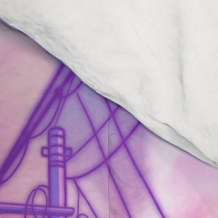 City Pop Tokyo Comforter Gallery Image 4