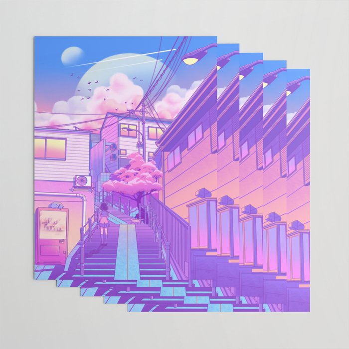 City Pop Tokyo Wrapping Paper Gallery Image 3