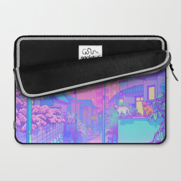 Neko City Laptop Sleeve Gallery Image 2