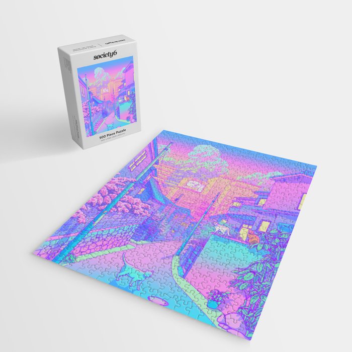 Neko City Jigsaw Puzzle Gallery Image 2
