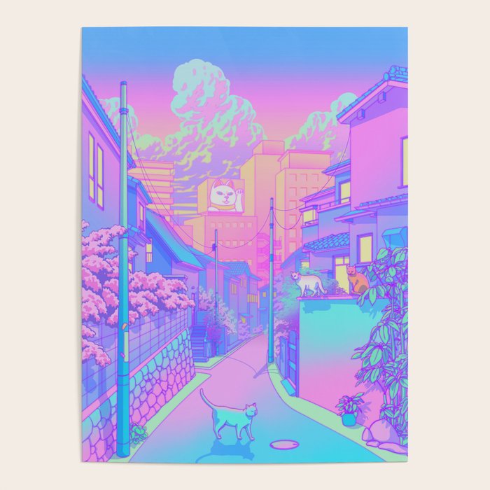 Neko City Poster Gallery Image 1