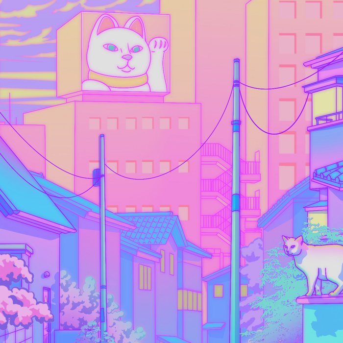 Neko City Coffee Mug Gallery Image 2