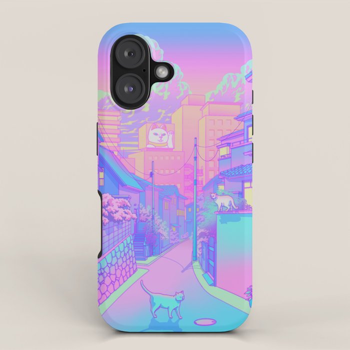 Neko City iPhone Case Gallery Image 1