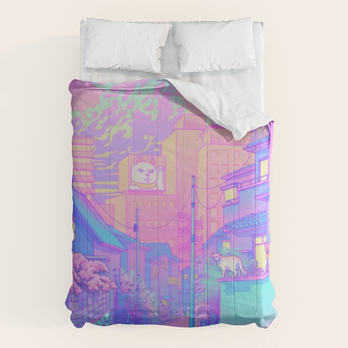 Neko City Comforter Gallery Image 6